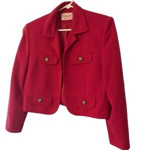 Henry-Lee Petites Vintage 80’s Blazer Hot Pink Size 6P
